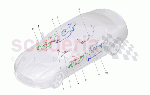 Part Diagram for Maserati 670032823