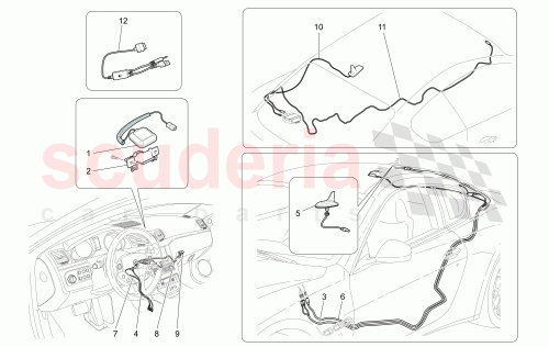 Part Diagram for Maserati 232398