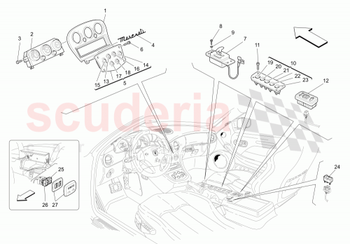 Part Diagram for Maserati 212912