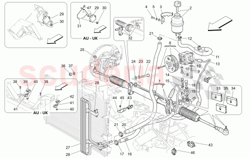Part Diagram for Maserati 321591