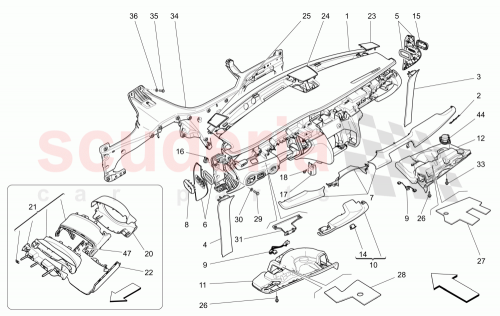 Part Diagram for Maserati 670003676