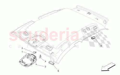 Part Diagram for Maserati 670090466
