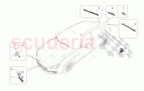 Part Diagram for Maserati 670003762