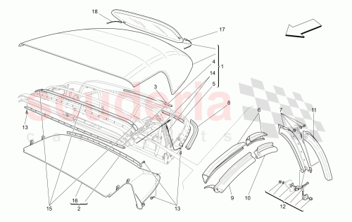 Part Diagram for Maserati 67519300