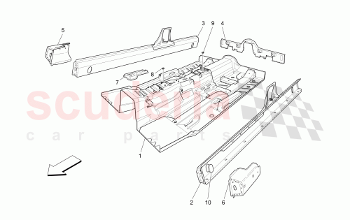 Part Diagram for Maserati 980139718