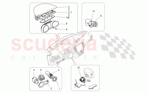 Part Diagram for Maserati 670018499