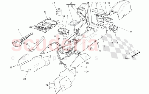 Part Diagram for Maserati 981703308
