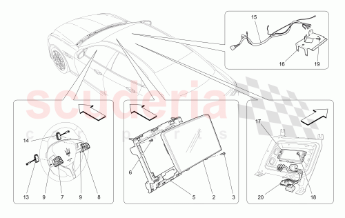 Part Diagram for Maserati 670106180