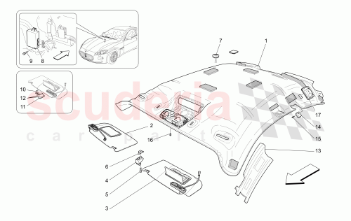 Part Diagram for Maserati 980145490