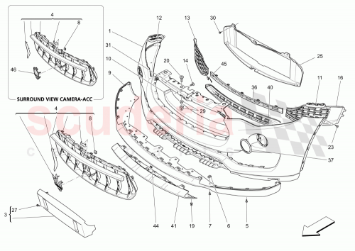 Part Diagram for Maserati 670295577