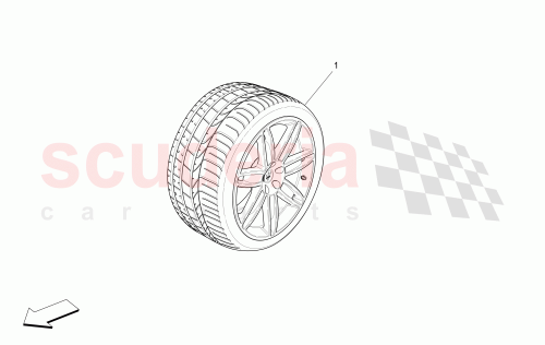Part Diagram for Maserati 980156619