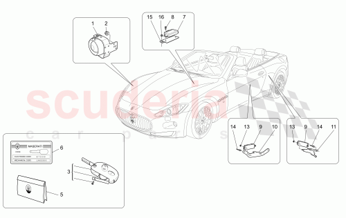 Part Diagram for Maserati 262258