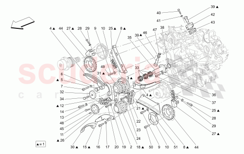 Part Diagram for Maserati 14305170