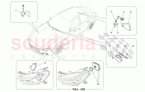 Part Diagram for Maserati 670035986