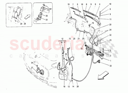 Part Diagram for Maserati 188214