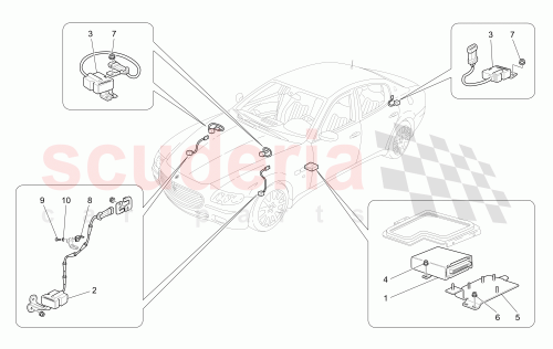 Part Diagram for Maserati 242396