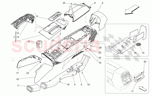 Part Diagram for Maserati 670136736