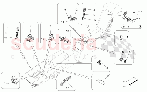 Part Diagram for Maserati 670071371