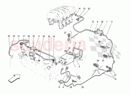 Part Diagram for Maserati 204968