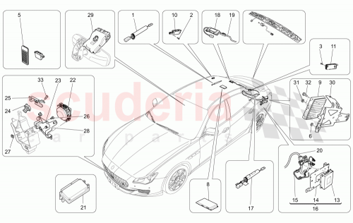 Part Diagram for Maserati 670154574