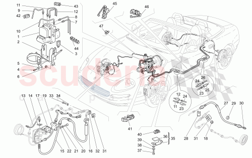 Part Diagram for Maserati 208021