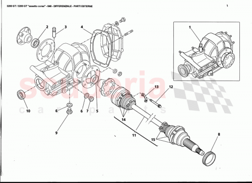 Part Diagram for Maserati 181617
