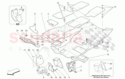 Part Diagram for Maserati 67272000