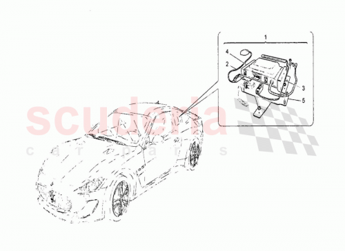 Part Diagram for Maserati 265823