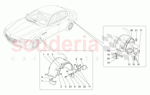 Part Diagram for Maserati 69639700