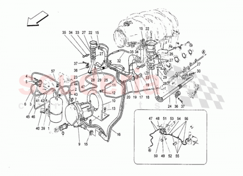 Part Diagram for Maserati 231618