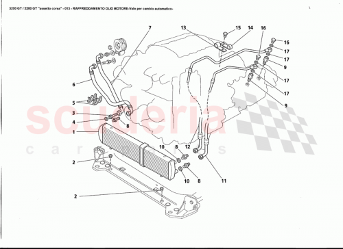 Part Diagram for Maserati 181528