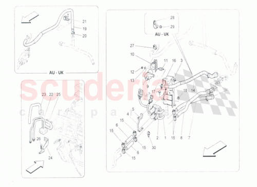 Part Diagram for Maserati 62771900