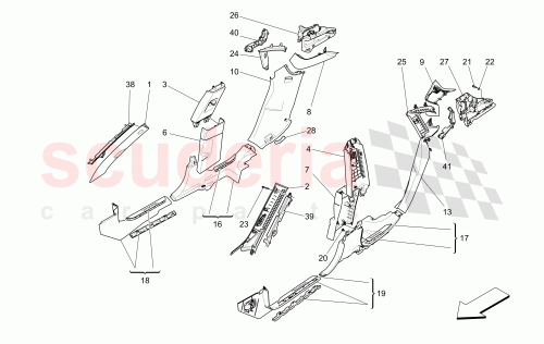 Part Diagram for Maserati 670034584