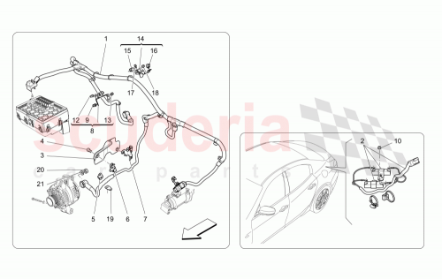 Part Diagram for Maserati 670007924