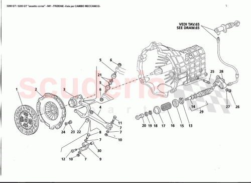 Part Diagram for Maserati 13507001