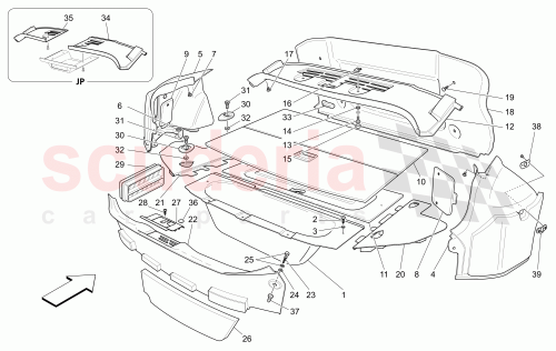 Part Diagram for Maserati 87542200