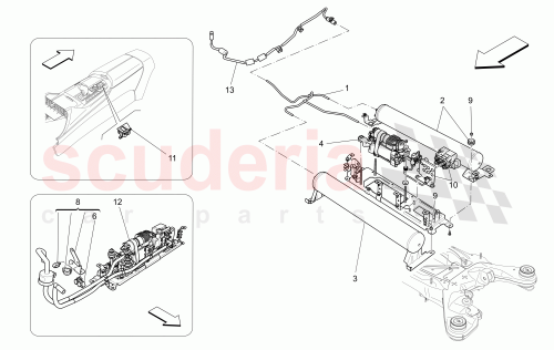 Part Diagram for Maserati 670034998