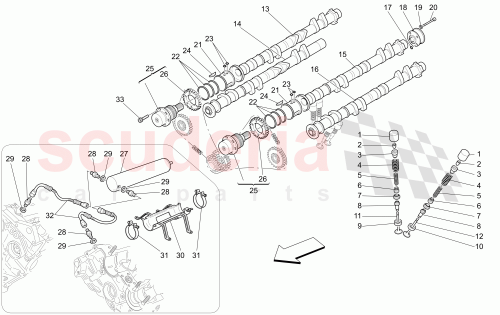 Part Diagram for Maserati 190012