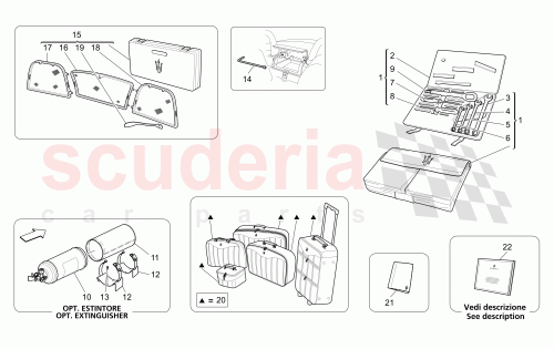 Part Diagram for Maserati 68684700