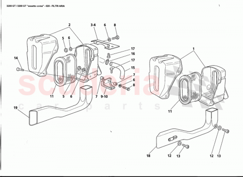 Part Diagram for Maserati 382400303
