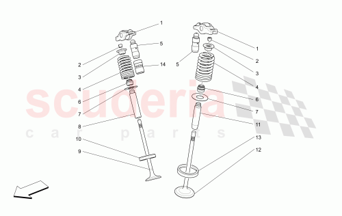 Part Diagram for Maserati 287557