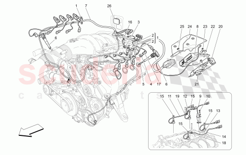 Part Diagram for Maserati 81222700