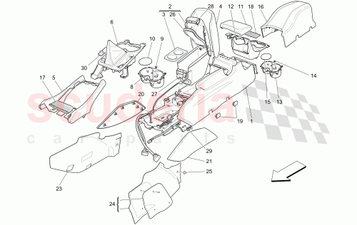 Part Diagram for Maserati 959646000