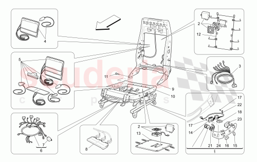 Part Diagram for Maserati 980145149