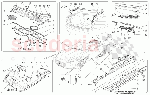 Part Diagram for Maserati 84126400