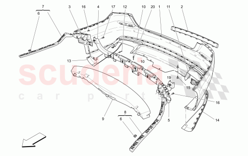 Part Diagram for Maserati 670013792