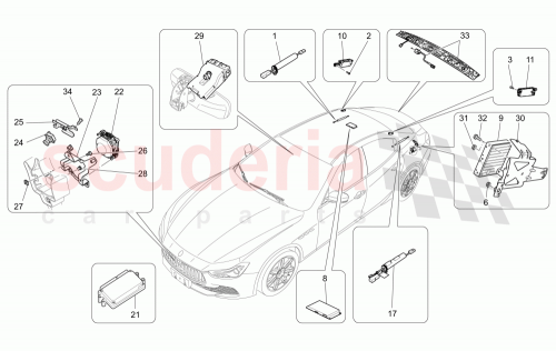 Part Diagram for Maserati 670101172