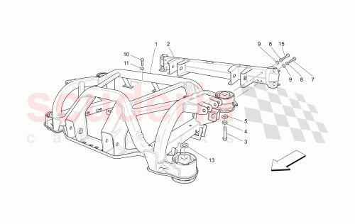 Part Diagram for Maserati 239078