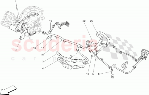 Part Diagram for Maserati 673006244