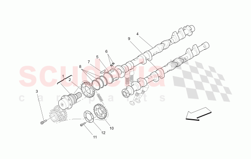 Part Diagram for Maserati 202745